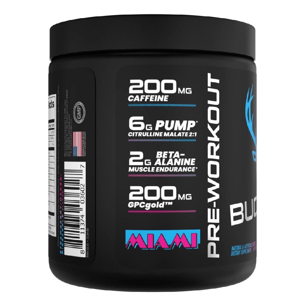 Bucked Up Pre-Workout — Miami