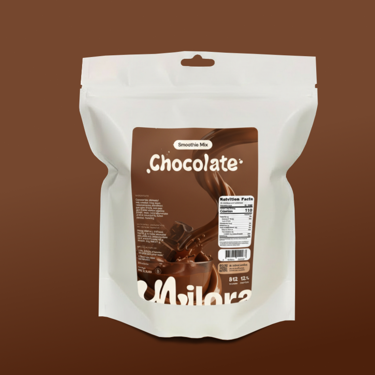 Milora Chocolate Smoothie Mix Powder
