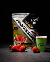 LOCK IN Whey Professional – Strawberry  Protein Powder