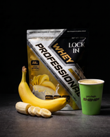 LOCK IN Whey Professional – Banana Protein Powder
