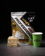 LOCK IN Whey Professional – Birthday Cake Protein Powder