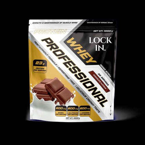 LOCK IN Whey Professional – Chocolate Protein Powder