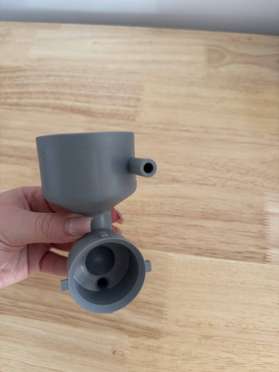 Mixing funnel