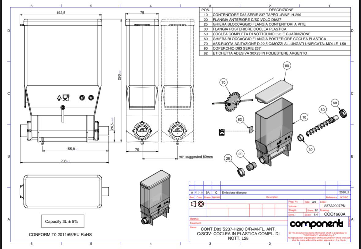 Small Container 2.5ib