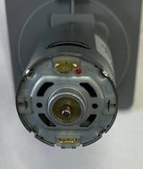 Whipper motor with integrated whipper support