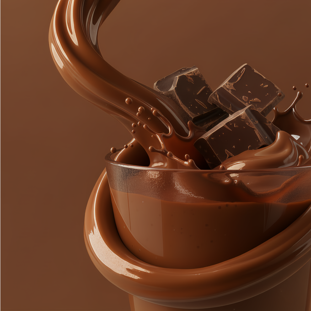 Milora Chocolate Smoothie Mix Powder