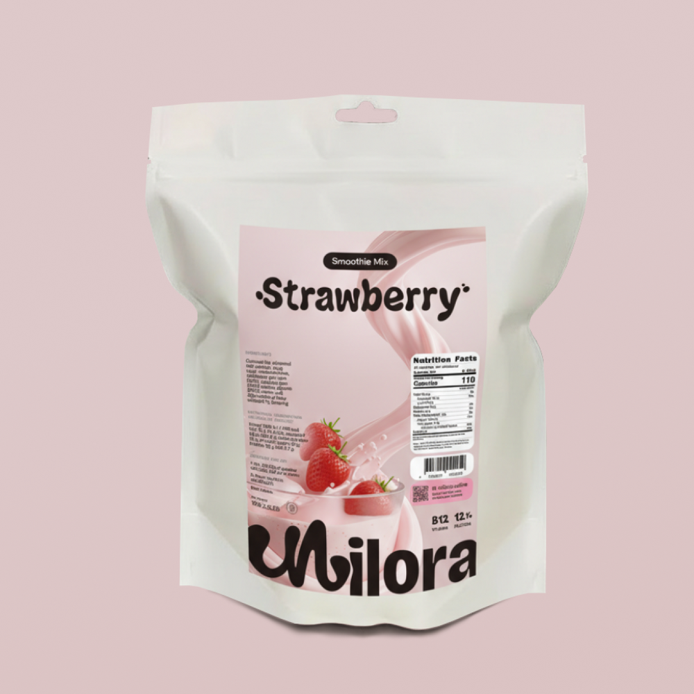 Milora Strawberry Smoothie Mix Powder