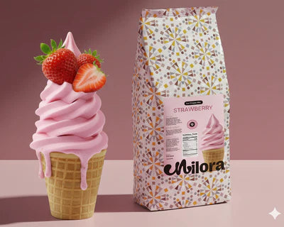 Milora Soft Serve Ice Cream Powder