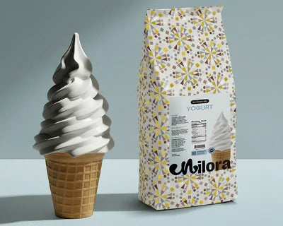 Milora Soft Serve Ice Cream Yogurt Powder
